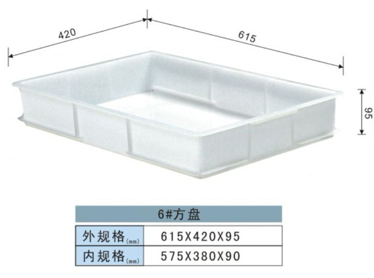 塑料方盘-6#方盘